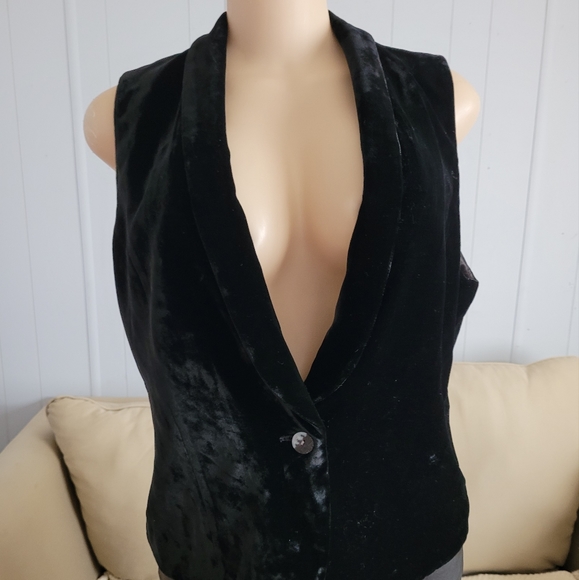 J JILL BLACK VEST SIZE S - Picture 3 of 8